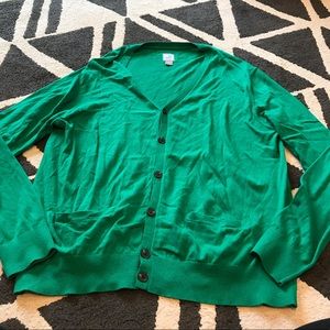 cashmere blend cardigan sz L